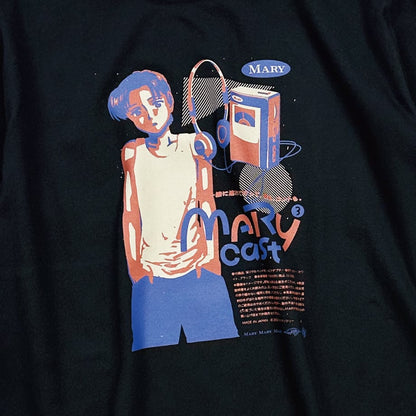 ロンT - MARYCAST - Black