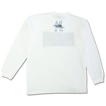 ロンT -喫煙所にて 2024ver White