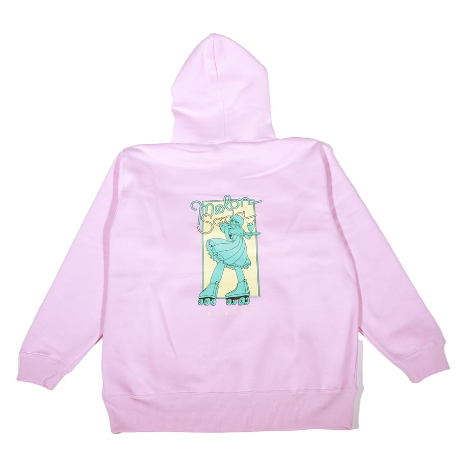 パーカー 〈Melon Soda〉　-Pink-