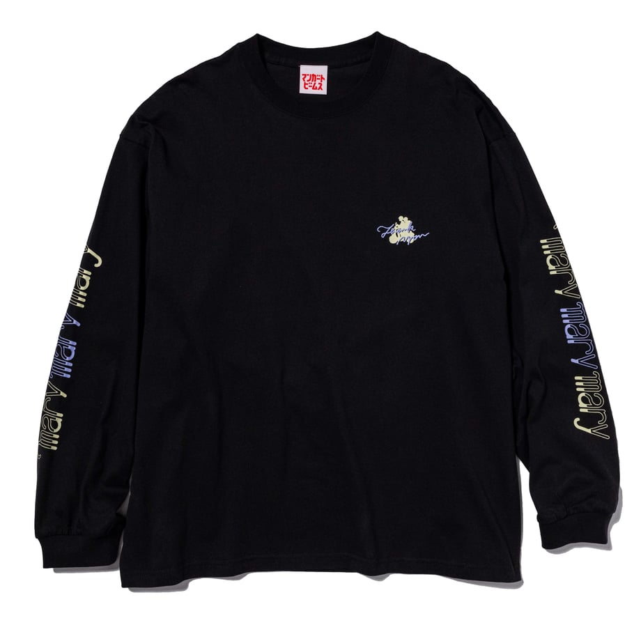 サンセットシティ ロンT -Black- 【マリマリマリー×マンガートビームス】