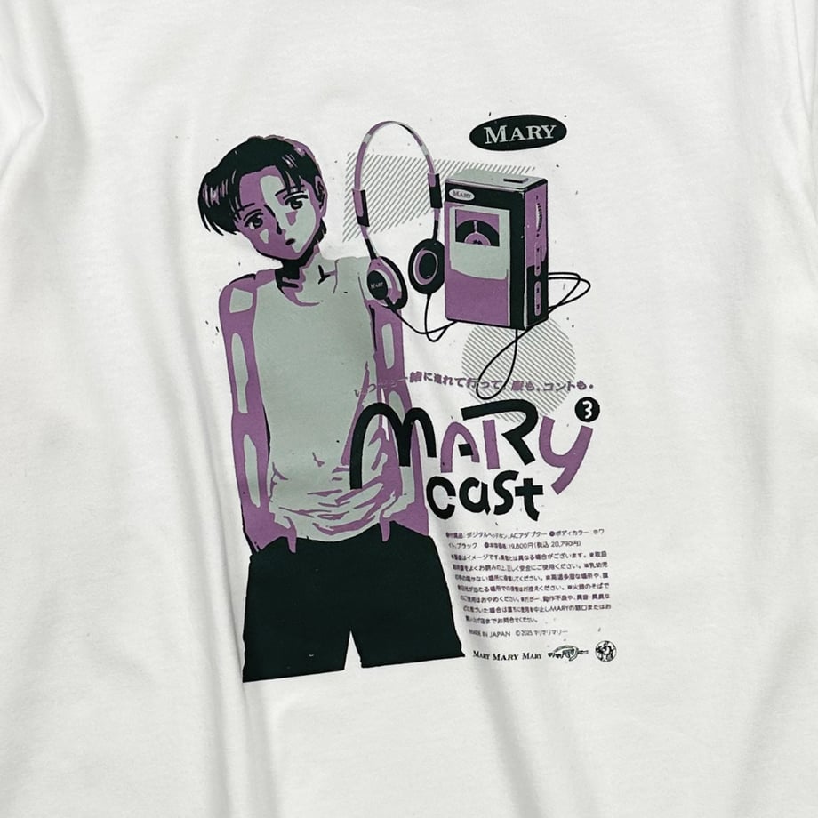 ロンT - MARYCAST - White