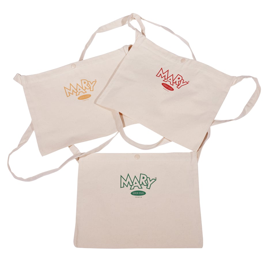 サコッシュ〈MARY logo〉　-Green-