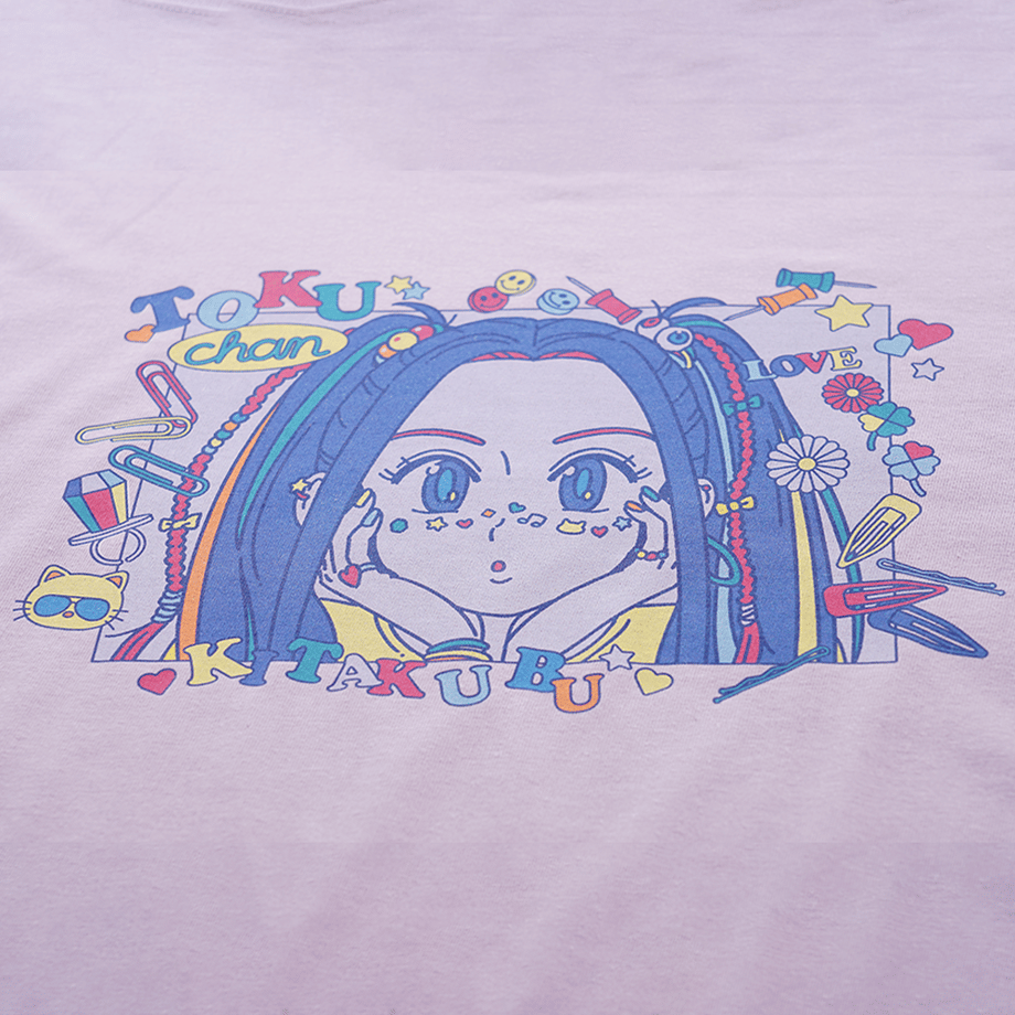 ロンT Kitaku Club -Purple-