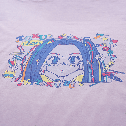 ロンT Kitaku Club -Purple-