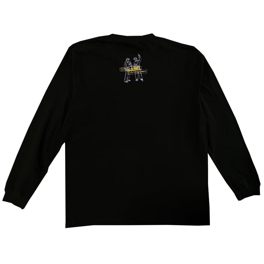 ロンT -喫煙所にて 2024ver Black