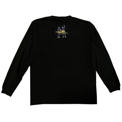 ロンT -喫煙所にて 2024ver Black