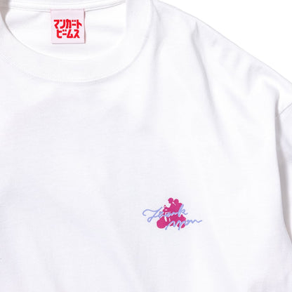 サンセットシティ ロンT -White- 【マリマリマリー×マンガートビームス】