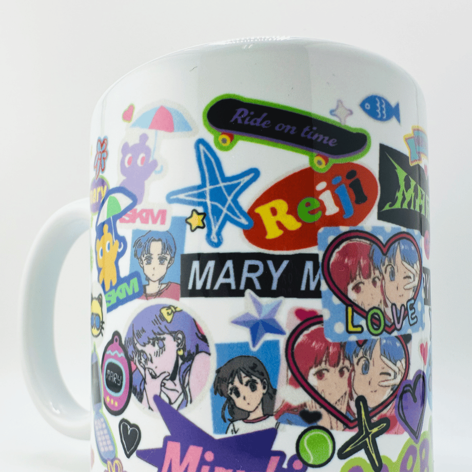 ステッカーマグ