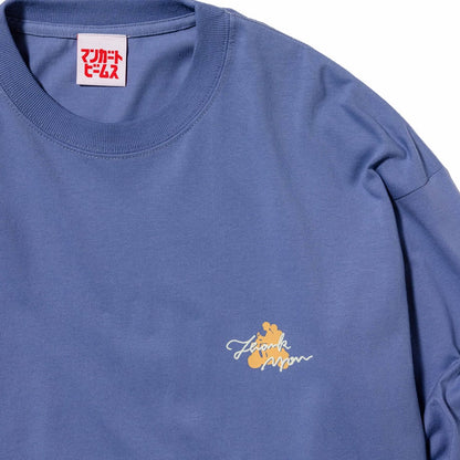 サンセットシティ ロンT -SmokeBlue- 【マリマリマリー×マンガートビームス】