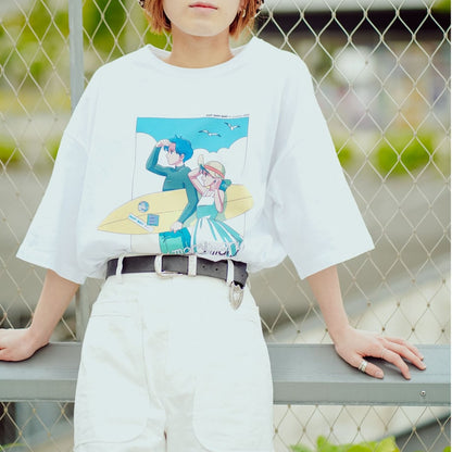 Tシャツ 〈Summer DAY〉 -Black-