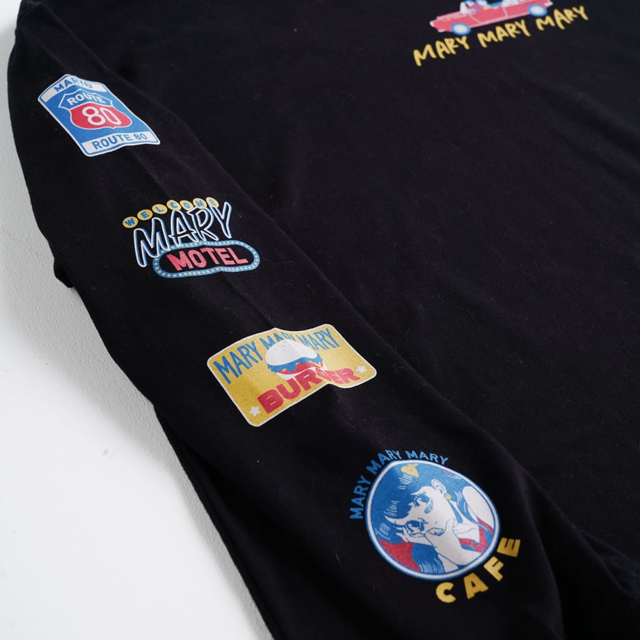 STAND BY ME〈ロンT〉-Black-