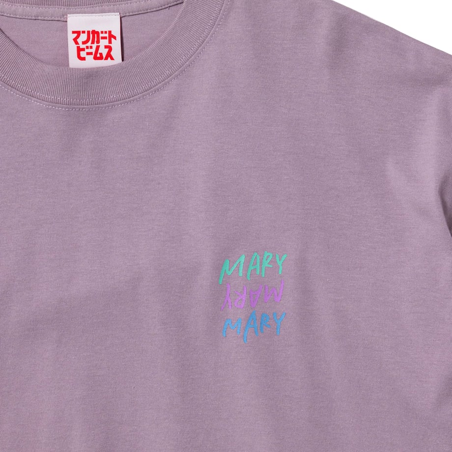 傘クマTシャツ -Purple- 【マリマリマリー×マンガートビームス】