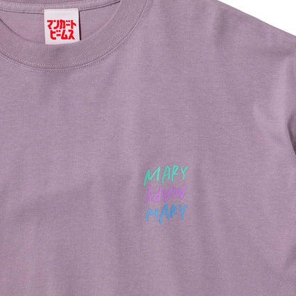 傘クマTシャツ -Purple- 【マリマリマリー×マンガートビームス】