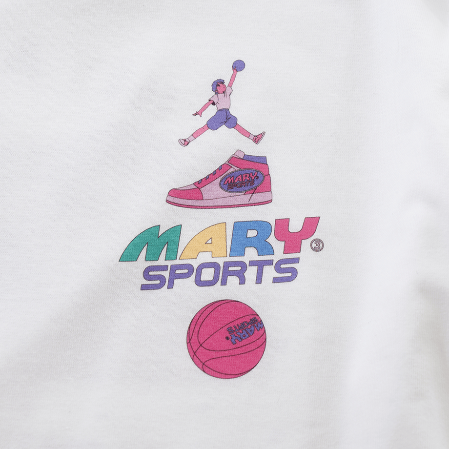 ロンT Basketball Club -White-