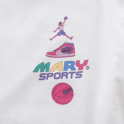 ロンT Basketball Club -White-