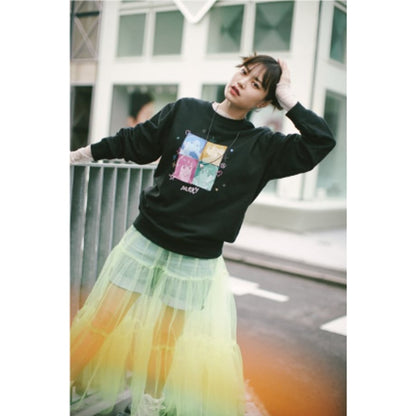 フォトプリント トレーナー -Black-