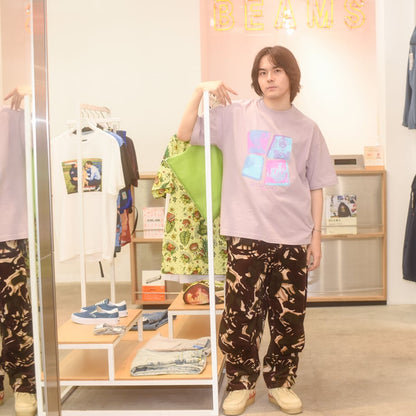 4人組バンドTシャツ -White- 【マリマリマリー×マンガートビームス】