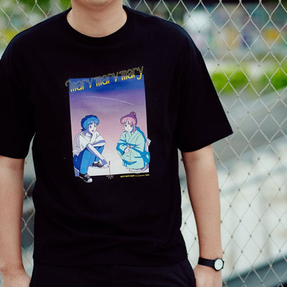 Tシャツ 〈Summer NIGHT〉 -White-