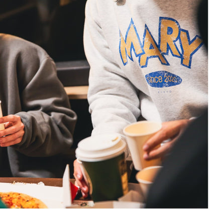 トレーナー 〈MARY logo〉 -Blue-