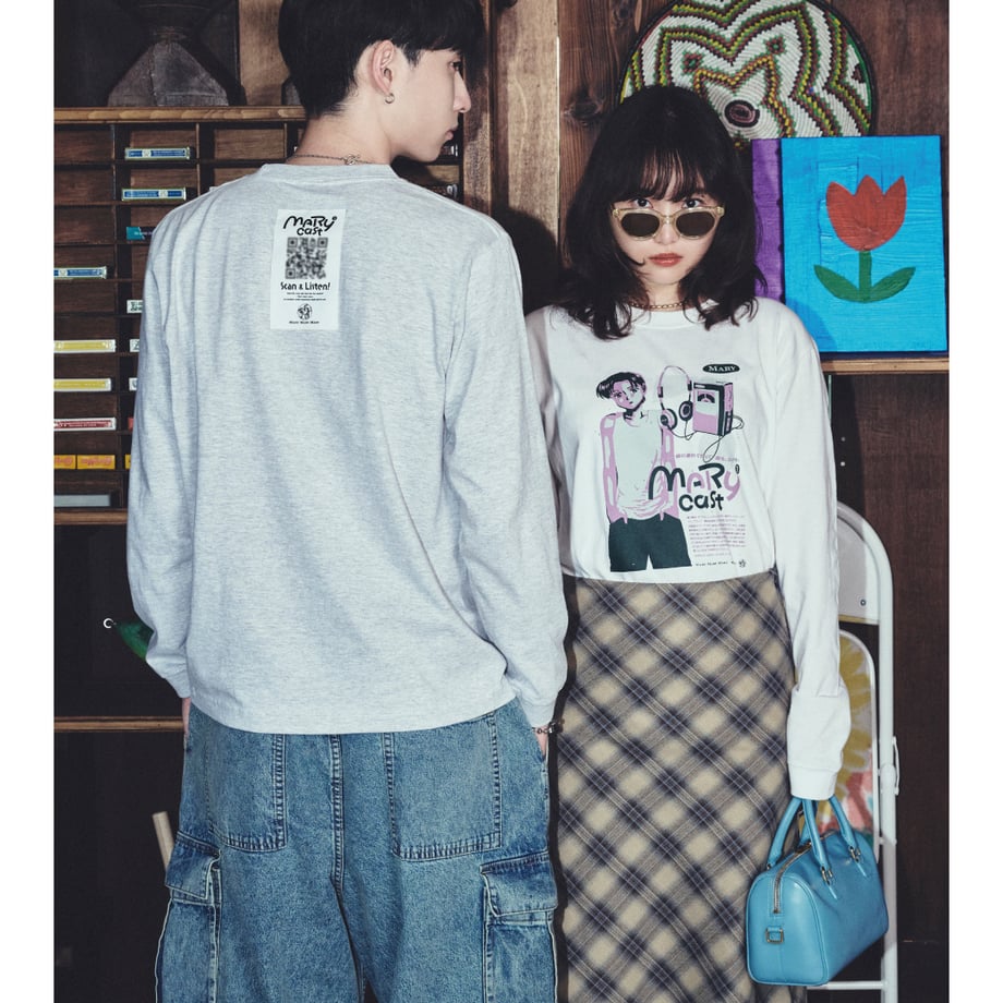 ロンT - MARYCAST - Ash