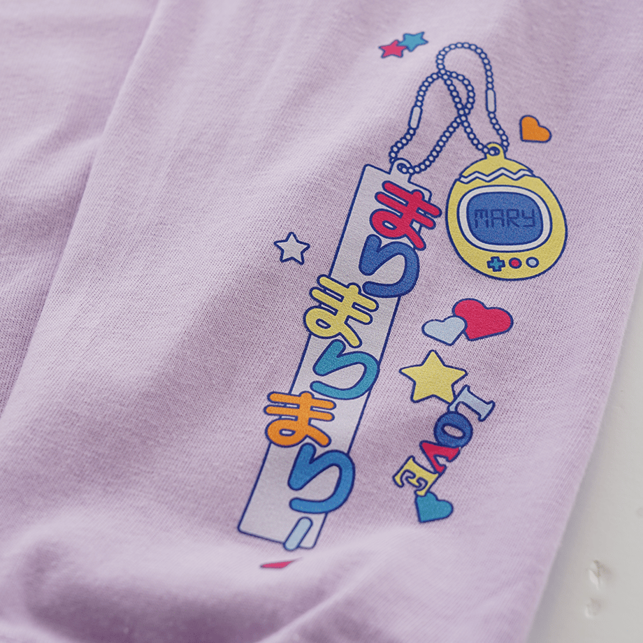 ロンT Kitaku Club -Purple-