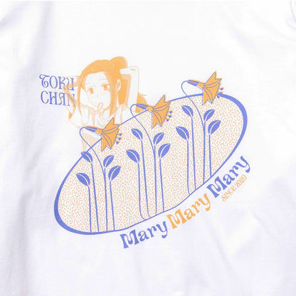 ほろ酔いとくちゃん ロンT -White- 【マリマリマリー×マンガートビームス】