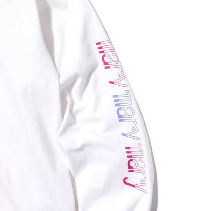 サンセットシティ ロンT -White- 【マリマリマリー×マンガートビームス】