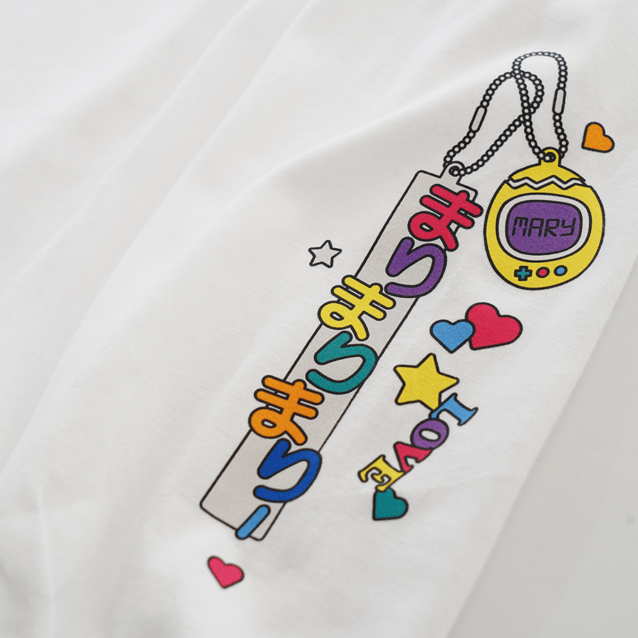 ロンT Kitaku Club -White-