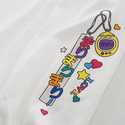 ロンT Kitaku Club -White-