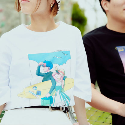 Tシャツ 〈Summer DAY〉 -Black-