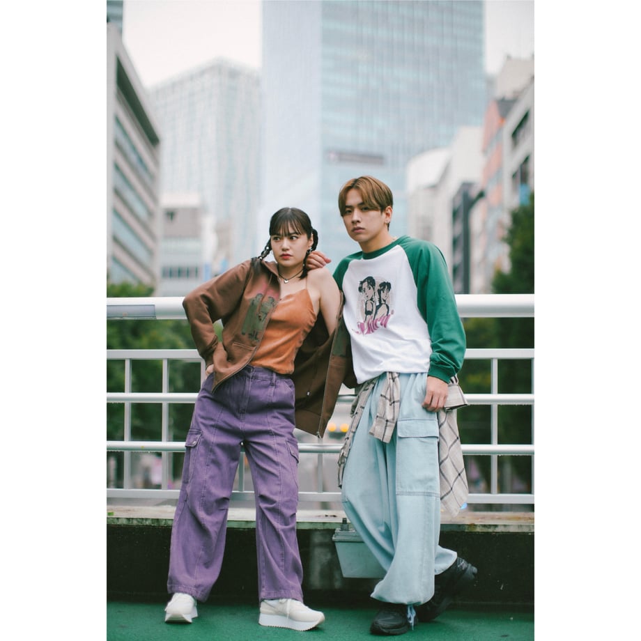 ボーイ ラグランロンT -Green-