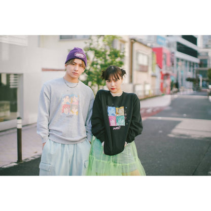 フォトプリント トレーナー -Gray-