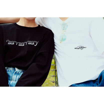 ロンT 〈2022SSロゴ 刺繍〉-White-