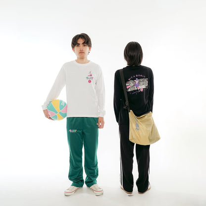 トラックパンツ -Black-