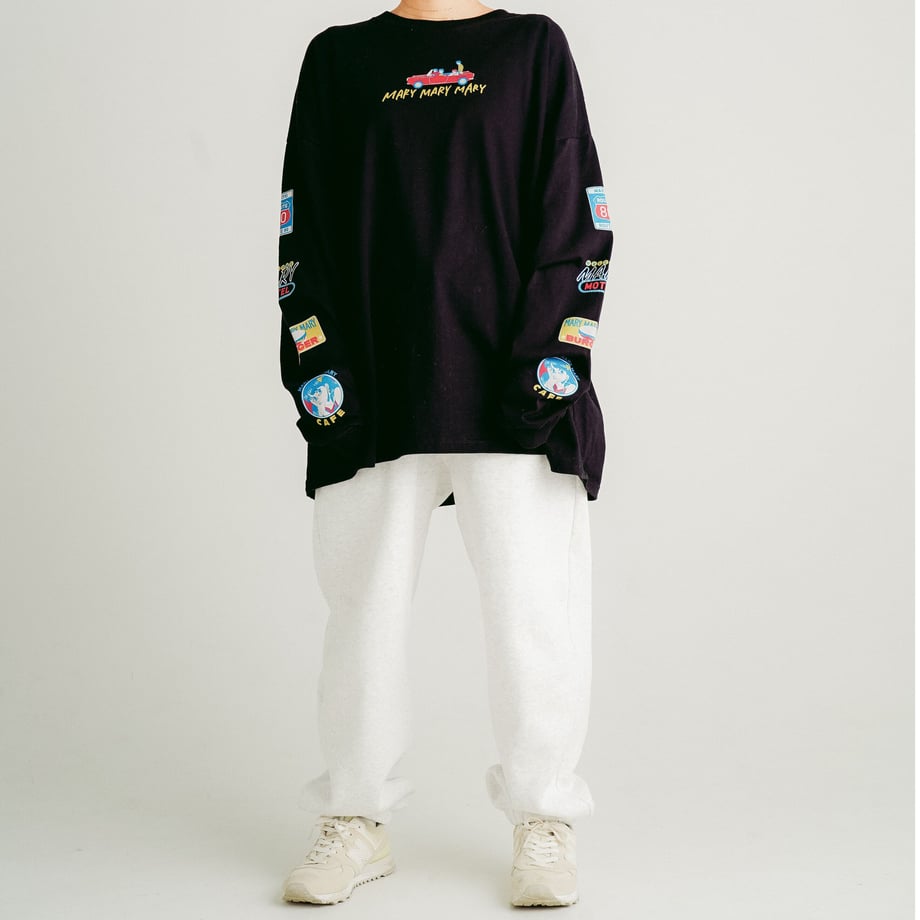 STAND BY ME〈ロンT〉-Black-