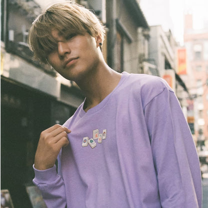 麻雀ロンT  -White-