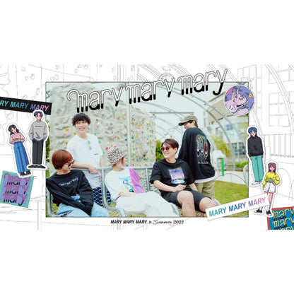 Tシャツ 〈Summer DAY〉 -Black-