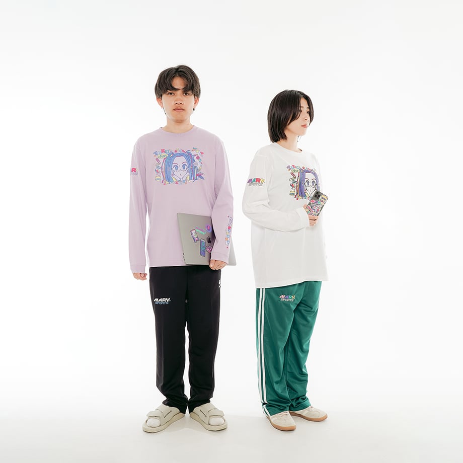 ロンT Kitaku Club -White-