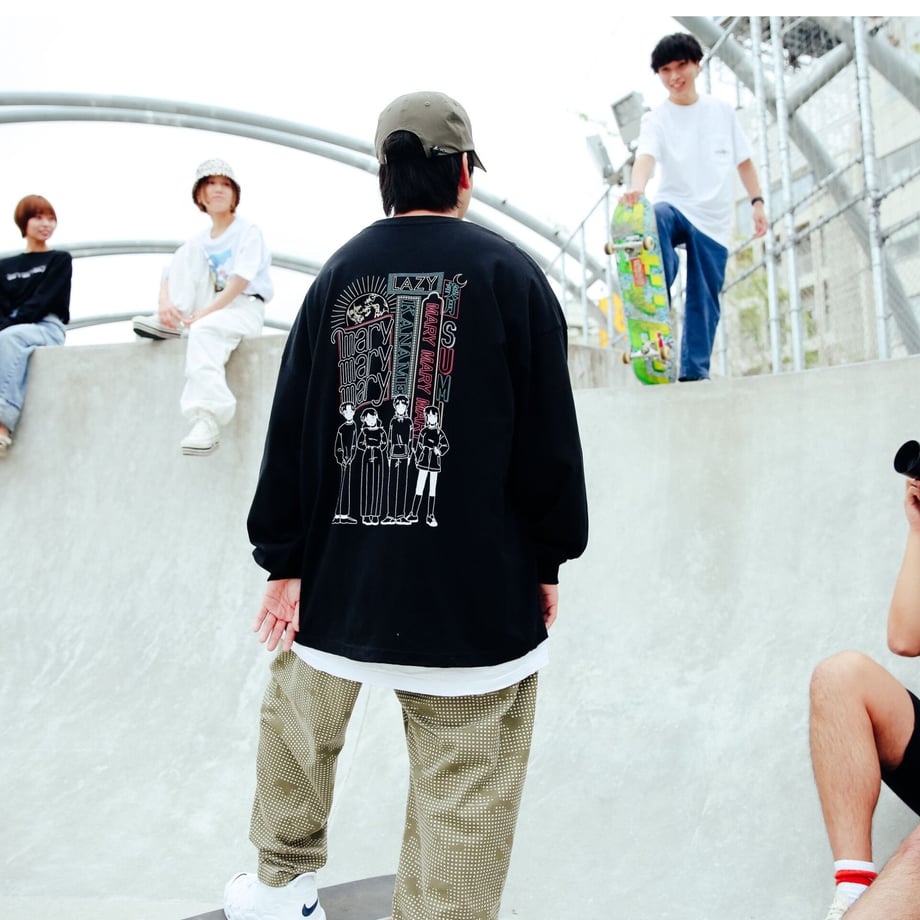 ロンT 〈DOWNTOWN〉 -White-