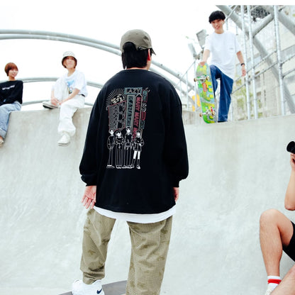 ロンT 〈DOWNTOWN〉 -White-