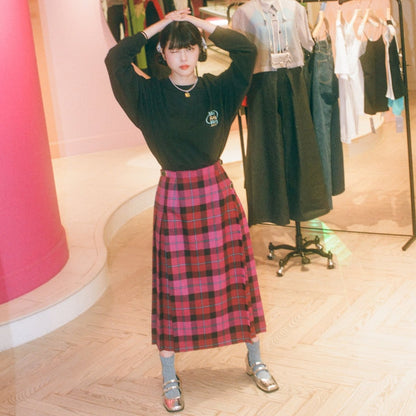 ほろ酔いとくちゃん ロンT -SmokeBlue- 【マリマリマリー×マンガートビームス】