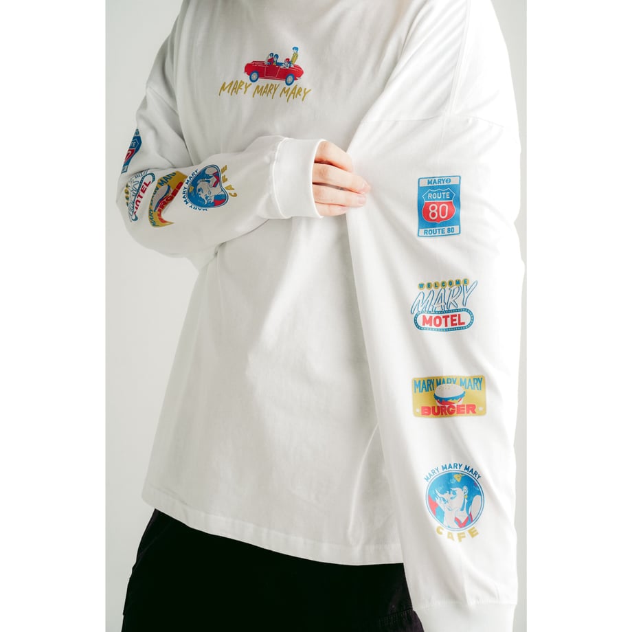 STAND BY ME〈ロンT〉-White-