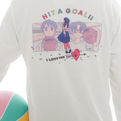 ロンT Basketball Club -White-