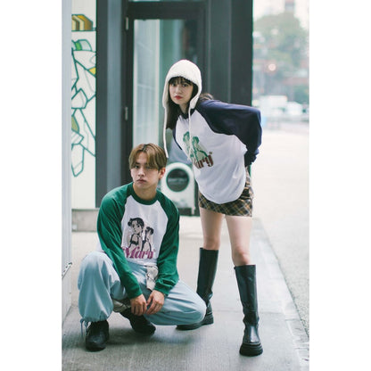 ボーイ ラグランロンT -Green-