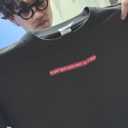 Tシャツ -あのポスター LightBlack