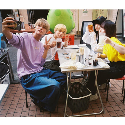 麻雀ロンT -Purple-