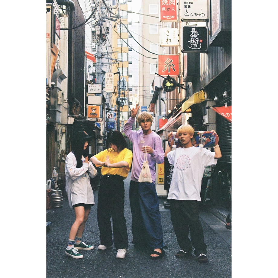 麻雀ロンT  -White-