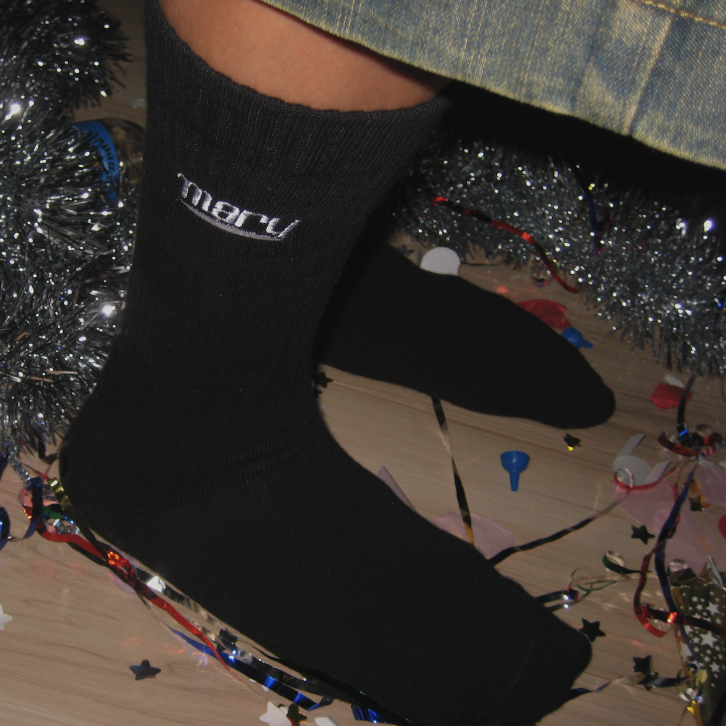 Disc Logo ソックス - Mono