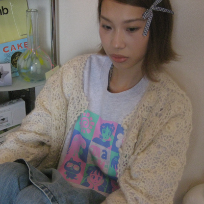 Pop Grid スウェット - Black